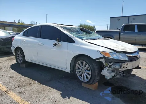 2012 Honda Civic Ex from USA, damaged, VIN 2HGFB2F83CH596963